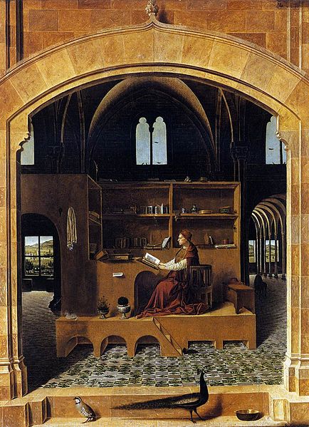 St Jerome in his Study